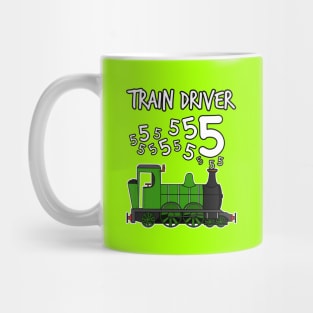 Train Driver 5 Year Old Kids Steam Engine Mug